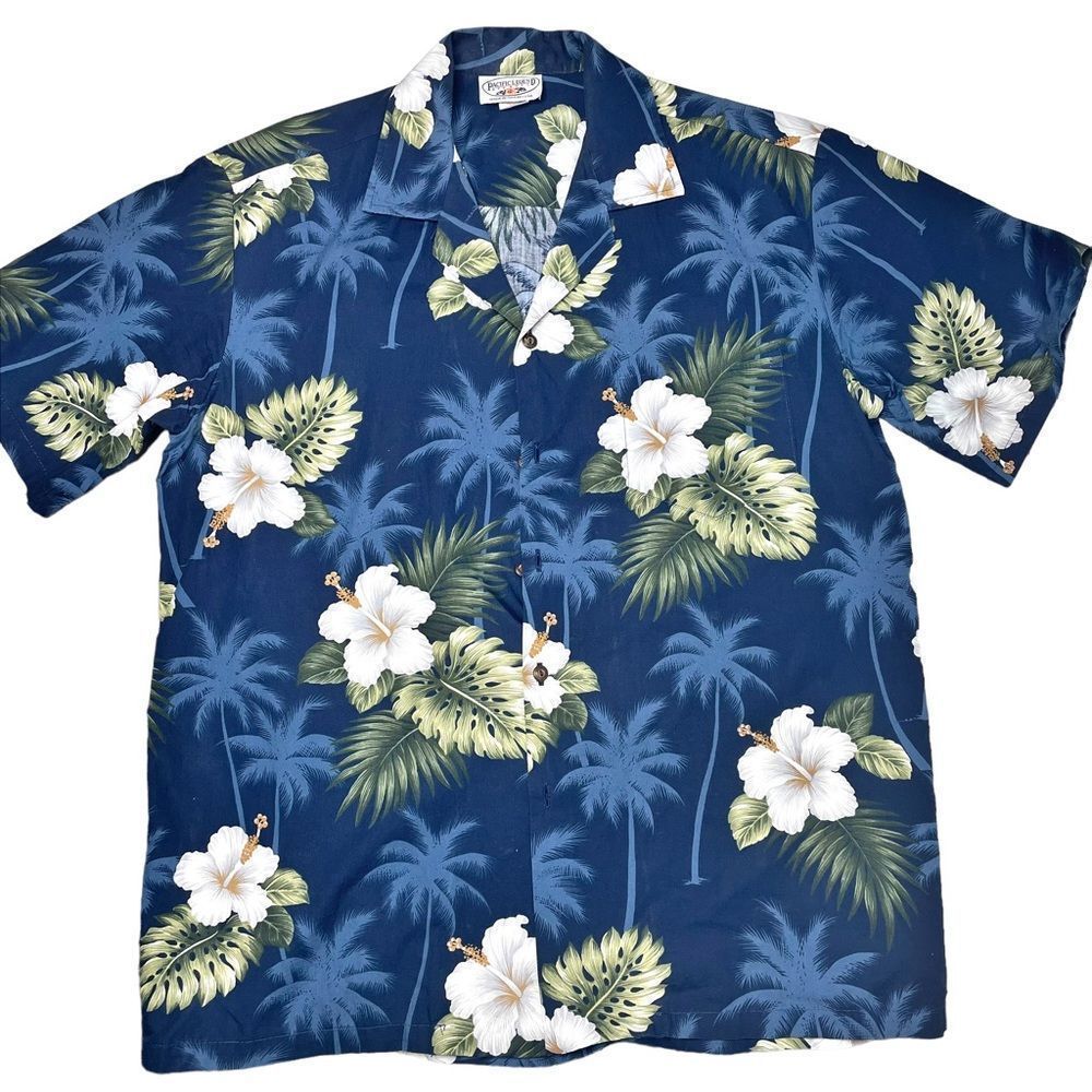 Pacific Legend Apparel Hawaiian Shirt Large